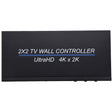 BT14 Ultra HD 4K x 2K 2X2 HDMI TV Wall Controller Multi-screen Splicing Processor - Splitter by PMC TechLife | Online Shopping South Africa | PMC TechLife | Buy Now Pay Later Mobicred