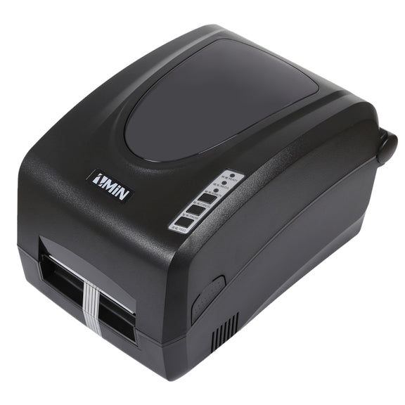 X1 Convenient USB Port Thermal Automatic Calibration Barcode Printer Supermarket, Tea Shop, Restaurant, Max Supported Thermal Paper Size: 57*30mm(Black)