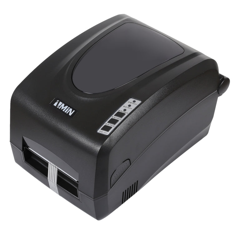 X1 Convenient USB Port Thermal Automatic Calibration Barcode Printer Supermarket, Tea Shop, Restaurant, Max Supported Thermal Paper Size: 57*30mm(Black)