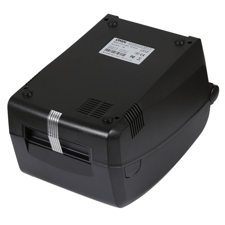 X1 Convenient USB Port Thermal Automatic Calibration Barcode Printer Supermarket, Tea Shop, Restaurant, Max Supported Thermal Paper Size: 57*30mm(Black)