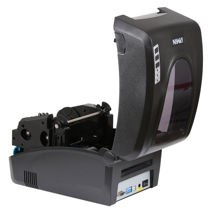 X1 Convenient USB Port Thermal Automatic Calibration Barcode Printer Supermarket, Tea Shop, Restaurant, Max Supported Thermal Paper Size: 57*30mm(Black)