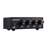LINEPAUDIO B895 Five-channel Stereo Microphone Mixer with Earphone Monitoring(Black)