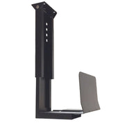 Universal PC Case Holder CPU Stand Hanging Adjustable Computer Mainframe Host Bracket, 300-500mm Height Adjustable, 145-235mm Width Adjustable(Black)