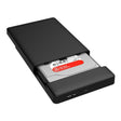 ORICO 2588US3 USB3.0 External Hard Disk Box Storage Case for 2.5 inch SATA HDD / SSD 9.5mm Laptop PC(Black) - HDD Enclosure by ORICO | Online Shopping South Africa | PMC TechLife | Buy Now Pay Later Mobicred