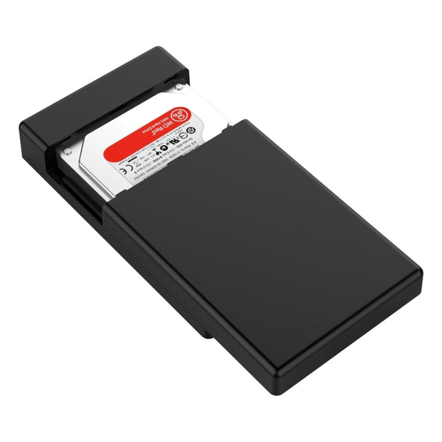ORICO 3588C3 SATA 3.0 to USB-C / Type-C 2.5 / 3.5 inch SSD / SATA HDD Enclosure Storage Support UASP Protocol(Black)