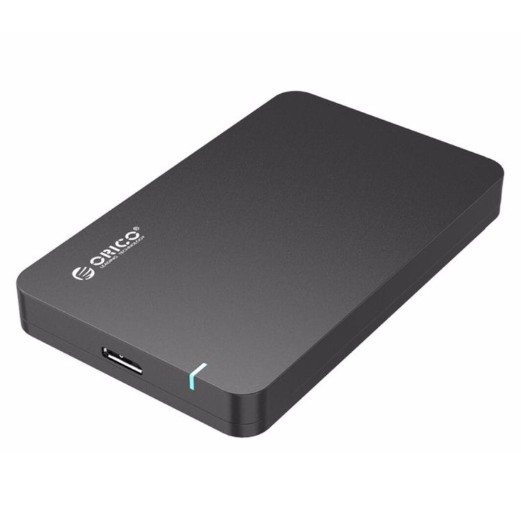 ORICO 2569S3 USB3.0 Micro-B External Hard Disk Box Storage Case for 9.5mm 2.5 inch SATA HDD / SSD(Black)