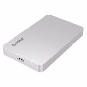 ORICO 2569S3 USB3.0 Micro-B External Hard Disk Box Storage Case for 9.5mm 2.5 inch SATA HDD / SSD(Silver)