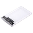 ORICO 2139U3-CR USB3.0 Transparent External Hard Disk Box Storage Case for 9.5mm 2.5 inch SATA HDD / SSD - HDD Enclosure by ORICO | Online Shopping South Africa | PMC TechLife | Buy Now Pay Later Mobicred