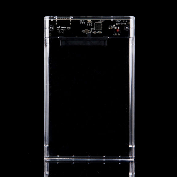 ORICO 2139U3-CR USB3.0 Transparent External Hard Disk Box Storage Case for 9.5mm 2.5 inch SATA HDD / SSD