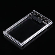 ORICO 2139U3-CR USB3.0 Transparent External Hard Disk Box Storage Case for 9.5mm 2.5 inch SATA HDD / SSD