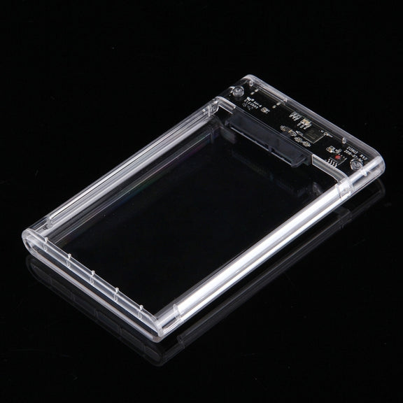 ORICO 2139U3-CR USB3.0 Transparent External Hard Disk Box Storage Case for 9.5mm 2.5 inch SATA HDD / SSD