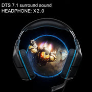 Logitech G431 Dolby 7.1 Surround Sound Stereo Folding Noise Reduction Competition Gaming Headset
