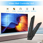 NK-H44 4K Ultra HD 4X4 HDMI Video Wall Controller Multi-screen Splicing Processor (US Plug)