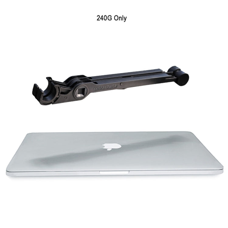 Nexstand K2 Laptop Height Extender Holder Stand Folding Portable Computer Heat Dissipation Bracket, Size: 35.4x4x4cm(Black)