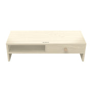 ORICO MSR-05-WD-BP 2-layer Wood Grain Computer Monitor Holder with Drawer, Size: 50 x 20 x 13.5cm