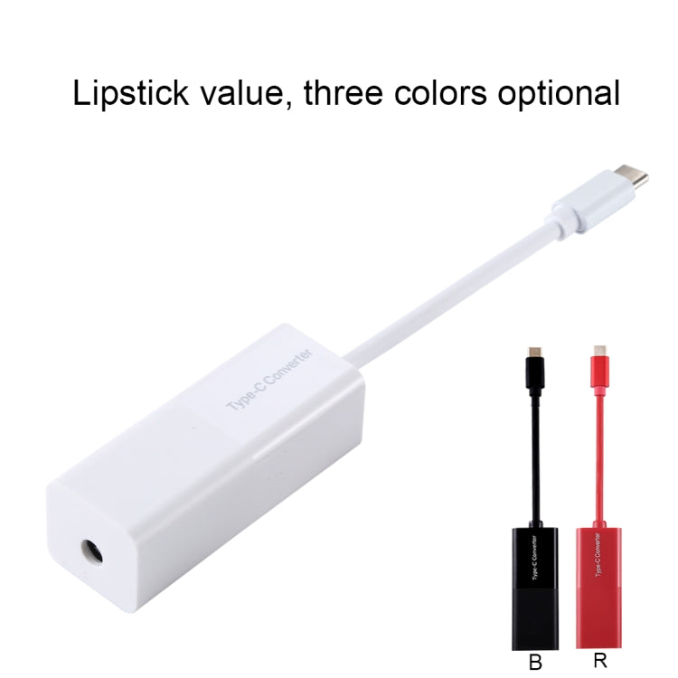 Laptop Power Adapter 65W USB-C / Type-C Converter to 6 in 1 Power Adapter (White)