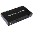 2CH Digital Audio Decoder Converter with Optical Toslink SPDIF Coaxial for Home Theater / PS4 / PS3 / XBOX360, Support Volume Control, AC-3, DTS - RCA Adapter by PMC TechLife | Online Shopping South Africa | PMC TechLife | Buy Now Pay Later Mobicred