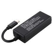 65W 5 Pin MagSafe Series to USB-C / Type-C Converter for MacBook (Black)