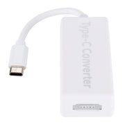 65W 5 Pin MagSafe Series to USB-C / Type-C Converter for MacBook (White)
