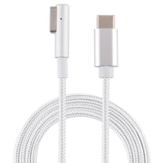 45W / 60W / 65W / 85W 5 Pin MagSafe 1 (L-Shaped) to USB-C / Type-C PD Charging Cable(White)