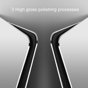 Circle Shape Aluminum Alloy Double-sided Non-slip Mat Desk Mouse Pad