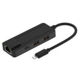 Onten 75002 8PIN to RJ45 Hub USB 2.0 Adapter(Black) - USB 2.0 HUB by Onten | Online Shopping South Africa | PMC TechLife | Buy Now Pay Later Mobicred