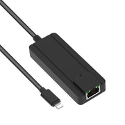 Onten 75002 8PIN to RJ45 Hub USB 2.0 Adapter(Black)