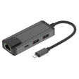 Onten 75002 8PIN to RJ45 Hub USB 2.0 Adapter(Dark Green) - USB 2.0 HUB by Onten | Online Shopping South Africa | PMC TechLife | Buy Now Pay Later Mobicred