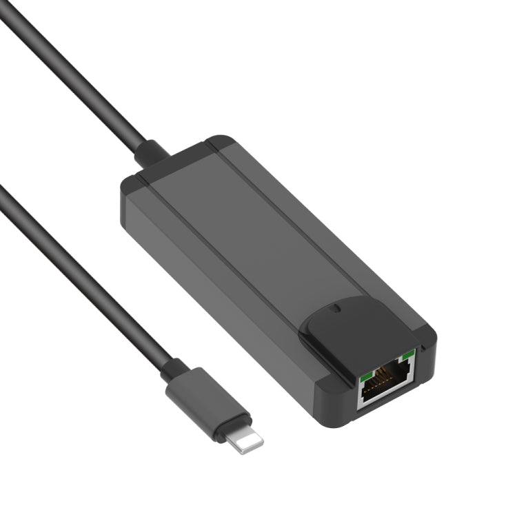 Onten 75002 8PIN to RJ45 Hub USB 2.0 Adapter(Dark Green)