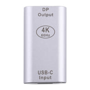 Type-C / USB-C Female to Big DP Female Aluminium Alloy Adapter