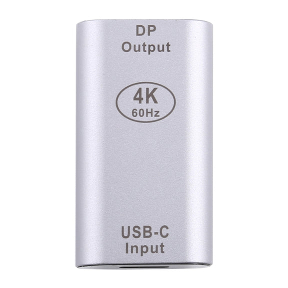Type-C / USB-C Female to Big DP Female Aluminium Alloy Adapter