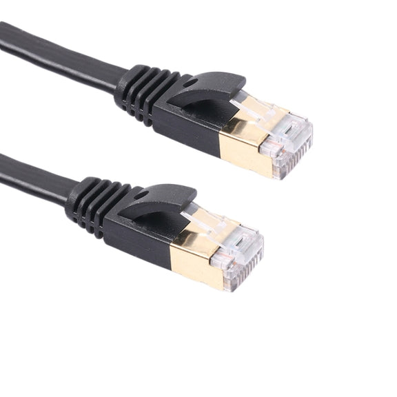 15m CAT7 10 Gigabit Ethernet Ultra Flat Patch Cable for Modem Router LAN Network