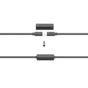 Logitech CC4000E Extension Microphone Extension Cable, Cable Length: 10m (Black)
