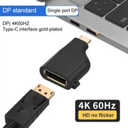 Onten 0T-9528T 4K 60Hz USB-C / Type-C to DP Adapter