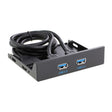 2 Ports USB 3.0 Front Panel Data Hub - Floppy Drives by PMC TechLife | Online Shopping South Africa | PMC TechLife | Buy Now Pay Later Mobicred