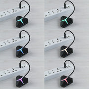 5Gbps Super Speed 4 Ports USB 3.0 HUB Adapter, Cable Length: about 20cm(Black)