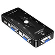 KSW-401V 4 VGA + 3 USB Ports to VGA KVM Switch Box with Control Button for Monitor, Keyboard, Mouse, Set-top box - VGA Splitters by PMC TechLife | Online Shopping South Africa | PMC TechLife | Buy Now Pay Later Mobicred