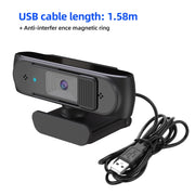 HA501 USB 5M 2.5K Rotate 360 ​​Degrees Auto-focus Camera With Microphone