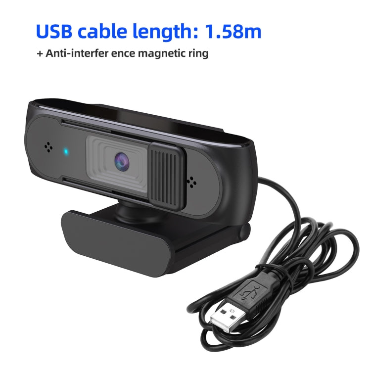 HA501 USB 5M 2.5K Rotate 360 ​​Degrees Auto-focus Camera With Microphone