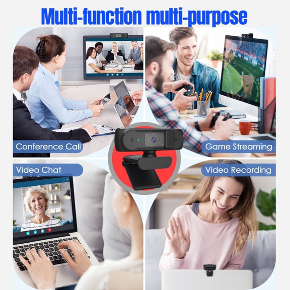 HA501 USB 5M 2.5K Rotate 360 ​​Degrees Auto-focus Camera With Microphone