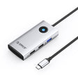ORICO PW11-5P Type-C / USB-C 5-in-1 5Gbps Multifunction Docking Station(Silver) - USB HUB by ORICO | Online Shopping South Africa | PMC TechLife | Buy Now Pay Later Mobicred