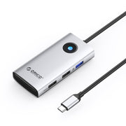 ORICO PW11-5P Type-C / USB-C 5-in-1 5Gbps Multifunction Docking Station(Silver)