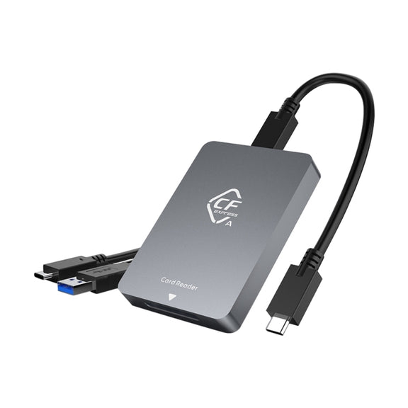 Rocketek CR325 USB3.1 Gen2 CFexpress Type B Card Reader (Silver Grey)