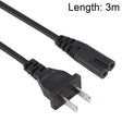 High Quality 2 Prong Style US Notebook AC Power Cord, Length: 3m - free shipping - PMC TechLife - Order now!