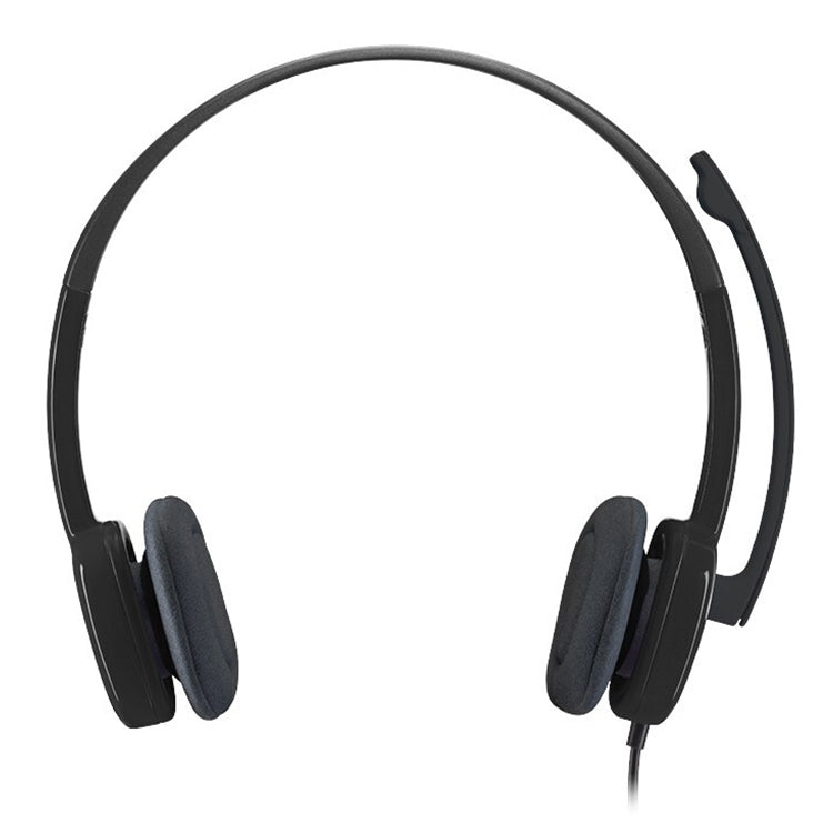 Logitech H151 Wired Headphone Single 3.5mm Earphone Gaming Headset Stereo with MIC
