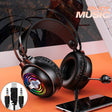 YINDIAO Q4 Head-mounted Wired Gaming Headset with Microphone, Version: Dual 3.5mm + USB(Black) - Multimedia Headset by YINDIAO | Online Shopping South Africa | PMC TechLife | Buy Now Pay Later Mobicred