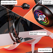 YINDIAO Q4 Head-mounted Wired Gaming Headset with Microphone, Version: Dual 3.5mm + USB(Black)