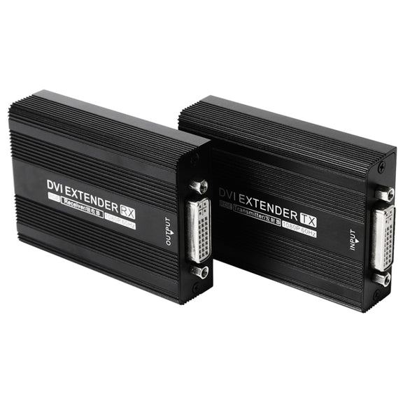 Measy DVI1815 DVI Extender Transmitter and Receiver Converter, POE Single Power Supply, Transmission Distance: 150m(AU Plug)