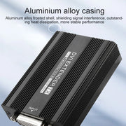 Measy DVI1815 DVI Extender Transmitter and Receiver Converter, POE Single Power Supply, Transmission Distance: 150m(EU Plug)