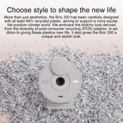 Logitech Brio 300 2MP 1080P Full HD IP Camera with Noise Reduction Microphone (White)